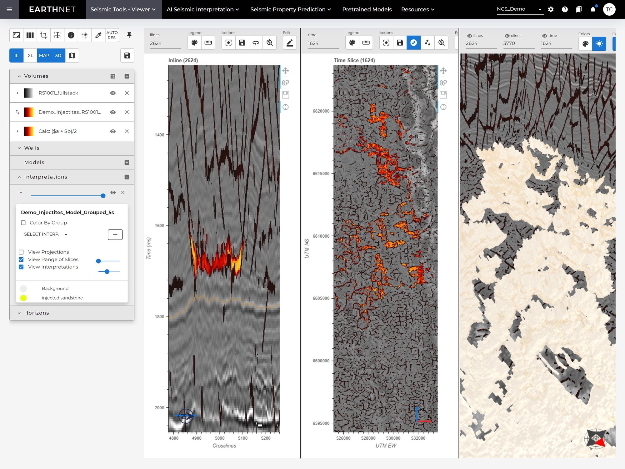 EarthNet AI Seismic Interpretation | ESA