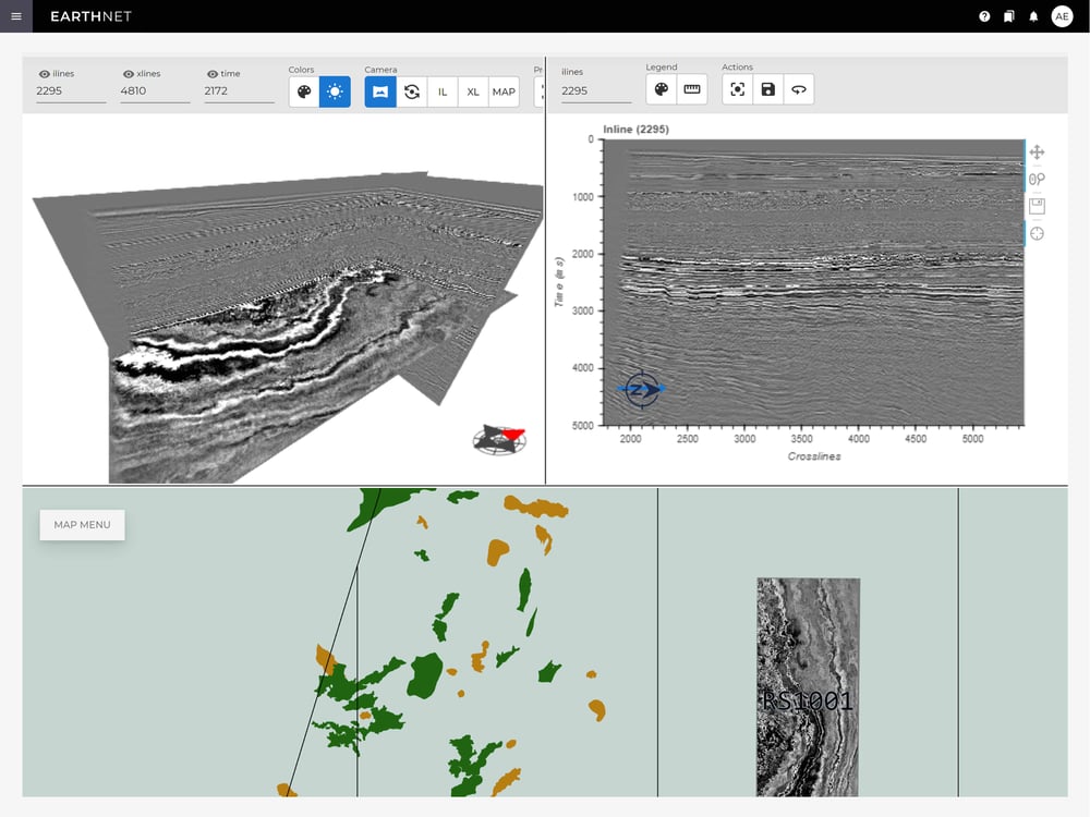 Viewer_seismic visualisations